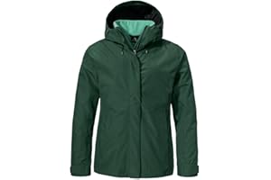 Schöffel Damen 3in1 Jacket Style Okere WMS, wasserdichte, atmungsaktive Outdoorjacke mit herausnehmbarer Fleecejacke, warme 3in1 Jacke mit verstellbarer Kapuze