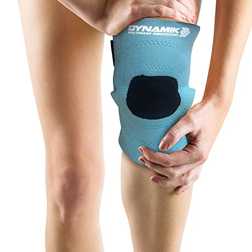 Dynamik Products - Bolsa para aplicar frío y calor - Con banda de neopreno - Para aliviar el dolor de rodilla
