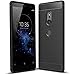 Produktbild Conie TPU Case kompatibel mit Sony Xperia XZ2, Backcover Hülle wasserabweisend Anti-Fingerprint Rutschfeste Oberfläche (Schwarz)