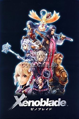 CGC Huge Poster GLOSSY FINISH - Xenoblade - Wii 3DS - XEN012 (36" x 54" (91.5cm x 137 cm))