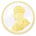 Taraash Gold Plated 999 Silver Gorge V King Emperor 20 Gram Coin COIN-GVKG 20G RS.1573.00