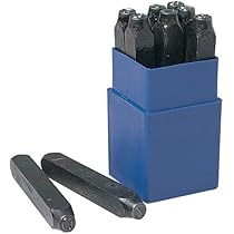 Punzoni Numeri In Acciaio H 2 Mm | Set 9 Cifre Per Marcare - Foto 3