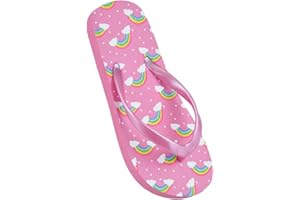 A2Z 4 Kids Girls Flip Flop Lightweight Soft Cushioned Footwear Arch Support Slipper for Spring, Summer, Travel & Beach Slippers Shoes