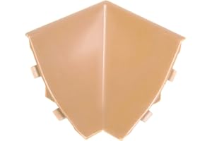 HOLZBRINK Innenecke passend zum Dekor Ihrer Abschlussleisten Buche Innenkante PVC Küchenabschlussleiste 23x23 mm