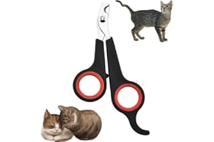 BANSHAN Cat Nail Clippers, Professional Pet Nail Trimmers & Claw Scissors for Small Breed Dog, Kitten, Rabbit, Bird, guinea pig and Small Animals