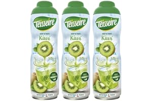 Lote de 3 siropes de kiwi Teisseire 60cl