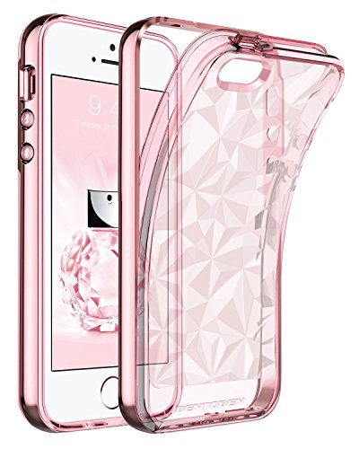 Funda iPhone SE Funda iPhone 5 Funda iPhone 5S BENTOBEN Carcasa Case Cover con TPU Suave y Anti-rasgu os Transparente 3D Modelo Geom trico de Diamante con Textura Funda para iPhone 5 5S SE Rosa Oro reviews Funda iPhone SE Funda iPhone 5 Funda iPhone 5S BENTOBEN Carcasa Case Cover con TPU Suave y Anti-rasgu os Transparente 3D Modelo Geom trico de Diamante con Textura Funda para iPhone 5 5S SE Rosa Oro