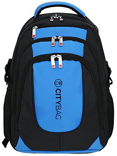 Laptop-Rucksack mit Belüftung - Für Laptops bis 15,6 Zoll - Wasserabweisend