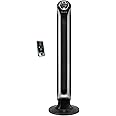 Rowenta VU6670 Eole Infinite, Turmventilator, Timer bis zu 8 Stunden, 3 Geschwindigkeiten, Fernbedienung, automatische Abscha