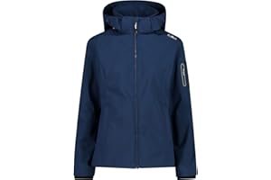 CMP Giacca Donna Cappuccio Zip Giacca in softshell Donna