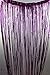 SUNBEAUTY Big 3ft x 8ft Fringe Foil Curtain Party Tinsel Backdrop Party Wedding Decoration (Purple)