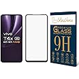 GlassVerse® HD Tempered Glass For Vivo T4x 5G (Pack of 1) with Free Installation Kit Full screen Coverage - 6.72 inch