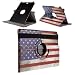 Produktbild jbTec® Tablet-Hülle / Tasche zu Samsung Galaxy Tab A 9.7 LTE / SM-T555, WiFi / SM-T550 - 360° MOTIV - Case, Schutzhülle, Cover, Motiv / Muster:USA Flag