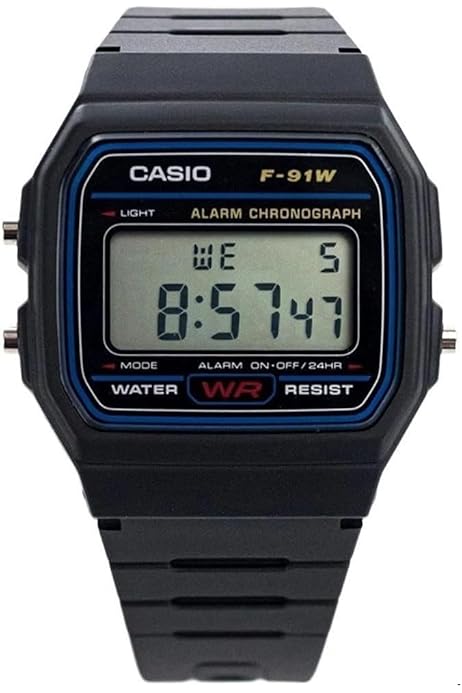 Casio Unisex Quartz Armbanduhr, 35.00mm GehäusegröÃŸe mit LCD 