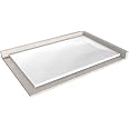 BERNSTEIN Duschtasse 140x90 Cm – Flach, Aus Mineralguss – Weiß Matt