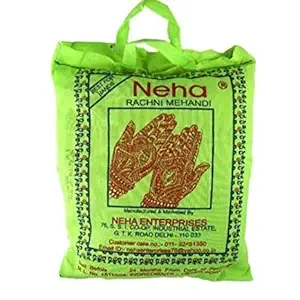 Neha Rachna Mehandi Powder, 250g - Green