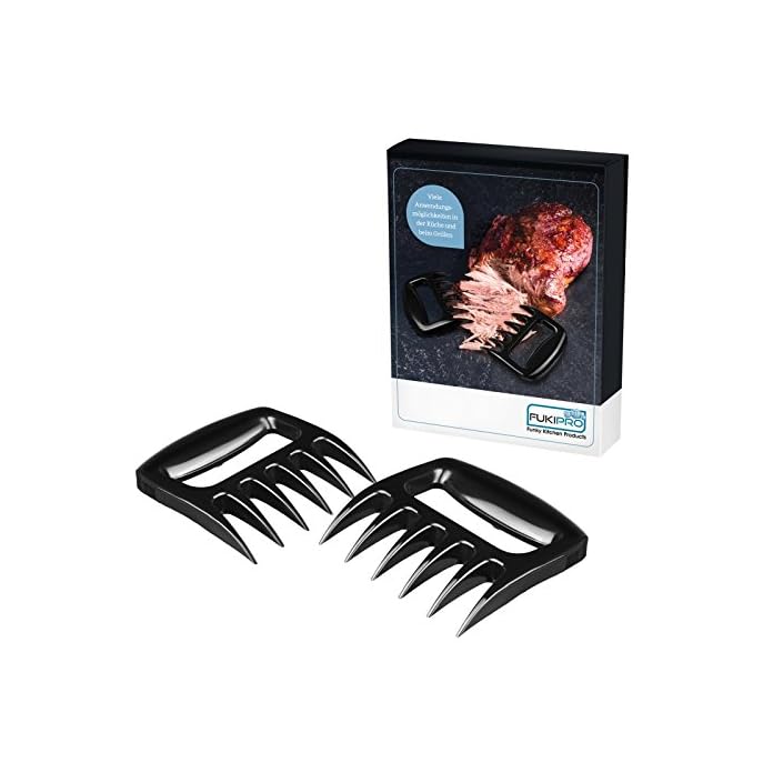 1 Paar Meat Claws Fleischgabeln Im Brenkrallenlook Solide Version Fr Leichtere Reinigung