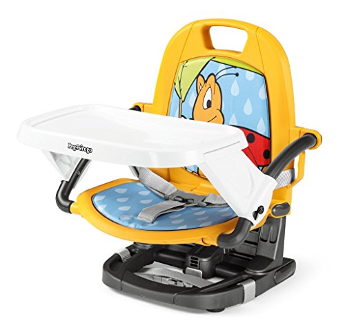 Booster Chair That Is Easy To Open, Close And Carry Anywhere Rialto Coccinella Peg Perego