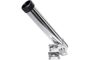 NAUTICA PIMAR Portacanna a battagliola con pulpito regolabile inox aisi 316 barca nautica pesca