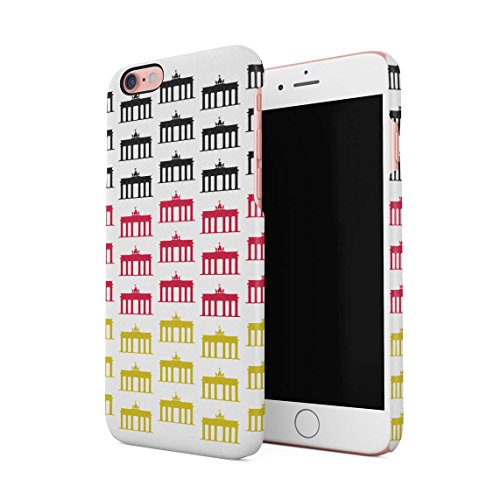 Berlin Germany Flag Brandenburg Gate Berlin Wall Dünne Rückschale aus Hartplastik für iPhone 6 & iPhone 6s Handy Hülle Schutzhülle Slim Fit Case Cover Berlin Germany Flag Brandenburg Gate Berlin Wall Dünne Rückschale aus Hartplastik für iPhone 6 & iPhone 6s Handy Hülle Schutzhülle Slim Fit Case Cover