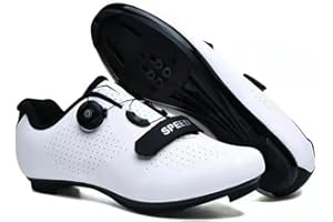 Hixingo Cycling Shoes Mens Womens, MTB Bicycle Shoes Sneaker Road Bike Breathable Mountain Shoes Spin Shoestring with Compatible Cleat Shoe, SPD/SPD-SL Compatible