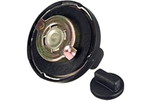 Alamor Schwarzer Tankdeckel für Mercedes A-Klasse C-Klasse CLK E-Klasse S-Klasse SL SLK