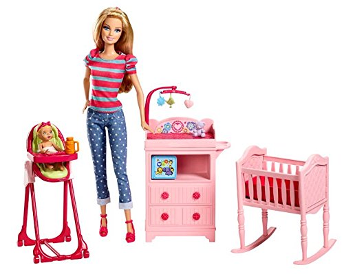 Barbie Careers Babysitter Doll and Playset