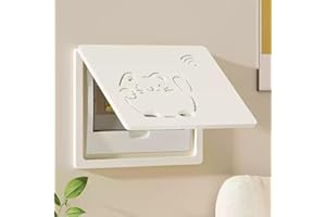 AWSAD Coperchio Decorativo for Quadro Elettrico Copertura for Contatore Di Luce Scatola Di Distribuzione Contatore Flip Nascondi Decorazione Domestica(C,25x20cm)