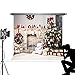 Produktbild Kate Foto Hintergrund Weihnachten 7x5ft/2.2x1.5m weiß Hintergrund Weihnachtsbaum Requisiten Weihnachts Kamin Socke Hintergrund fototermin Weihnachten Dekoration fotostudio Fond