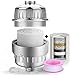 Price comparison product image Shower Water Filter -Yartners 10-Stage with 2 Cartridges For Any Shower Head and Handheld Shower - Removing Chlorine