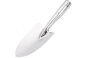 GZTFPQ Truelle de jardin en acier inoxydable - Petites pelles pour le jardinage - Pelle à main - Outil de jardinage - Outils à main pour la plantation, le repiquage, le désherbage, le creusement