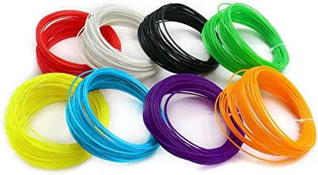 3D Printing Filament, Chenci 8PCS ABS 3D Print Filament 1.75MM 3D Print Ink For 3D Printer Pen