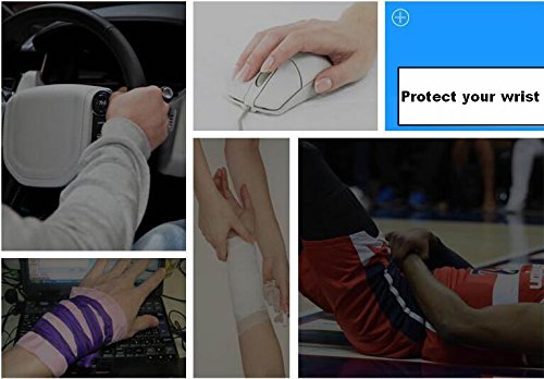 1 Stück rechts oder links Hand Träger herausnehmbare Schiene Handgelenkbandage Handgelenkstütze für Karpaltunnelsyndrom, Sehnenscheidenentzündungen, Schmerzen mouse-hand-Syndrom und Sport Verletzungen - 7