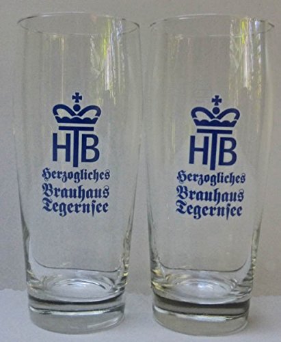 Preisvergleich Produktbild 2 Stück Tegernseer Biergläser 0,5l