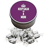 Morado KEEP CALM I 'm una mamá Everton Mentas Sweet Tin 2628