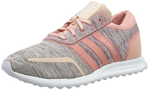 adidas Damen Los Angeles Sneakers, Pink (Blush Pink/Peach Pink/FTWR White), 40 EU adidas Damen Los Angeles Sneakers, Pink (Blush Pink/Peach Pink/FTWR White), 40 EU