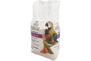 HAPPYPET Assorted Brands Premium Sand for Parrot & Bird - 2Kg