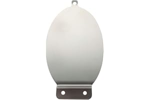 FUNDICION Y FORJA PACHECO ARTHIFOR PACHECO Pedal de empuje para puertas fabricado en acero inoxidable - Pisón puerta - Pedal para puerta - Accesorio de puerta - Herraje - Fabricado en España