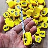 Mini 1 Metre Anahtarlık Metre | Taşınabilir &Ouml;l&ccedil;&uuml;m Bandı | Cep Tipi Sarı Plastik Mini Tape Measure &ndash; Dikiş, Hobi ve G&uuml;nl&uuml;k Kul