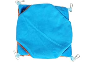 Yardwe Cama Suave de Lujo para Ardillas Hamaca Gruesa para Mascotas Nido Cómodo para Ardillas Lugar de Descanso para Mascotas Pequeñas