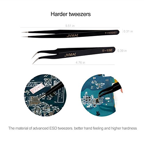 jvmac 20 in 1 Schraubendreher-Satz Werkzeuge Öffnung Demontage Reparatur für iPhone 4 5S 6 Samsung S4 S5 Tablets Smartphones iPad MacBook - 7