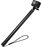 TELESIN Ultra langer Selfie-Stick von 270 cm / 106 Zoll für GoPro Hero/OSMO Action/Insta 360/SLR