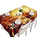 Produktbild Upxiang Weihnachten Tischdekoration, frohe Weihnachten rechteckige Tischdecke, Picknick Tischdecke, bedruckte Stoff Party Dekoration, könnte auch eine Wand hängen, Dorm Couch Cover oder Fenster Vorhang (70*150cm, G)