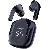 سماعة بلوتوث اللاسلكية Ultrapods الألعاب اللمس البصريات Enc Mipods V5.3 الجيل الجديد مع العرض الرقمي