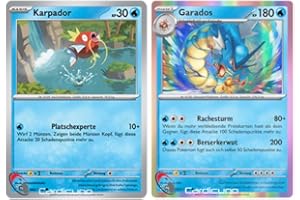 Cardicuno Karpador & Garados Set 042/043/193 Rare Holo Entwicklungen in Paldea | Gyarados Deutsch