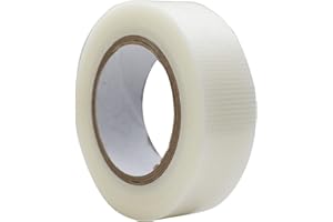 WELSTIK Clear Duct Tape Mini Rolls for DIY, Crafts, Clear 19mm x 9.14m