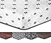 Produktbild DecoKing Premium 95744 Spannbettlaken 200x200 Steg 30 cm weiß Spannbetttuch Microfaser schwarz black white Hypnosis Snowy Night