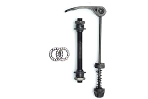 FACULX Bike Axle Quick Release Skewer Front Rear Bicycle Axle Wheel Hub Fit for Road Bike, Mountain Bike, MTB, BMX