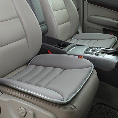 Corux Premium Memory Foam Car Seat Cushion Non-slip Cover Pad Mat &amp; Home Office Chair (Grey)