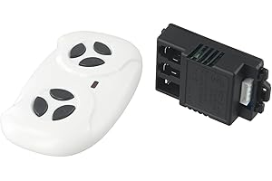 VERSAGENIUS ZCY1810RX Mando a distancia para vehículos eléctricos para niños JR1810RX Caja de control compatible con ambos pines 5/7 pines (juego completo de 7 pines)